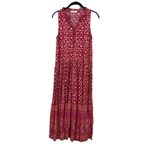 R Viomos Women's Size Small Midi/ Maxi Floral Dress